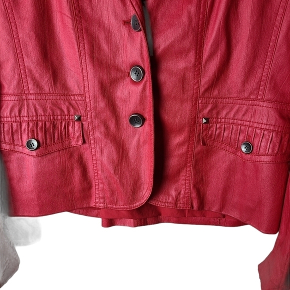 Proportion Petite Conrad C red long-sleeved jacket - Picture 2 of 12